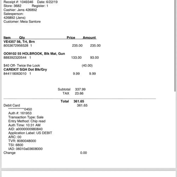 Versace 4357 Brown Sunglasses - Picture 4 of 4